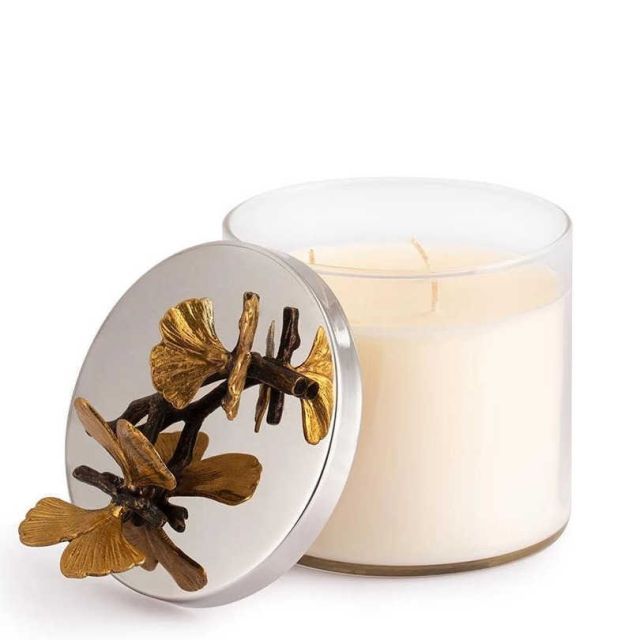 160743 Cherry Blossom Signature Home Scents Wax Candle Michael Aram 