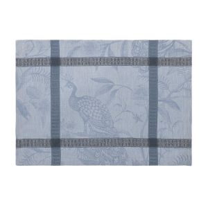 A L'orangerie - Blue Placemat by Le Jacquard Francais