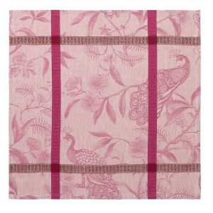 A L'orangerie - Pink Napkin by Le Jacquard Francais