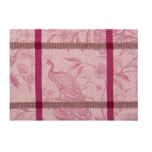 A L'orangerie - Pink Placemat by Le Jacquard Francais