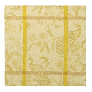 A L'orangerie - Yellow Napkin by Le Jacquard Francais