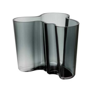 Aalto Vase 160mm Dark Grey by Iittala