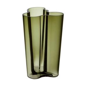 Aalto Vase 251mm Moss Green by Iittala