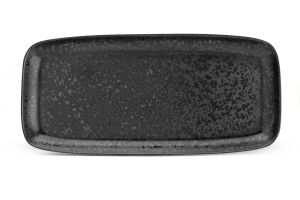 Alchimie Black Rectangular Platter - Large by L'Objet
