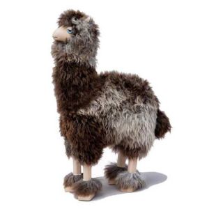 Alpaka Grey-Brown Fur Beech Wood by Meier Germany