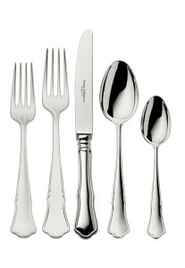 Alt-Chippendale Sterling 5-Piece Place Setting by Robbe & Berking