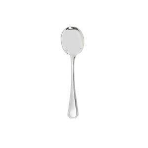 America Silverplate Cream Soup Spoon by Christofle