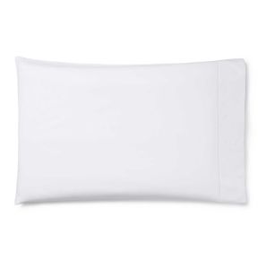 Analisa White Standard Pillow Case by Sferra
