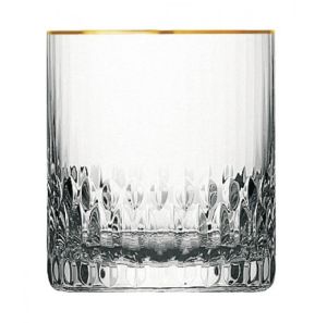 Apollo Gold Medium Cylindrical Tumbler by Saint Louis