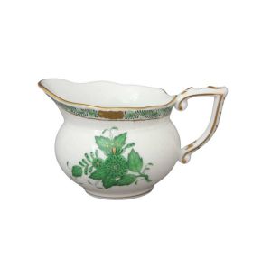 Apponyi Green Creamer by Herend