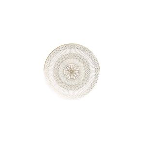 Arcadia Bread Plate 16 Gold & Platinum by Baccarat