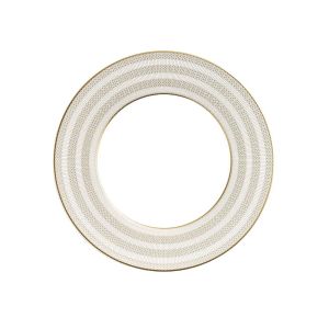 Arcadia Dinner Plate 27 Gold & Platinum X2 by Baccarat