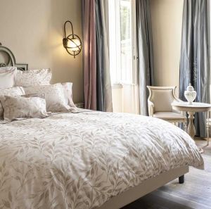 Argentario Pink/Khaki Duvet Cover King by Signoria