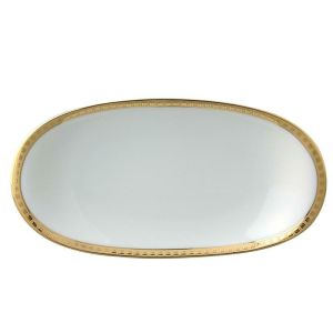 Athena Gold Relish Dish by Bernardaud