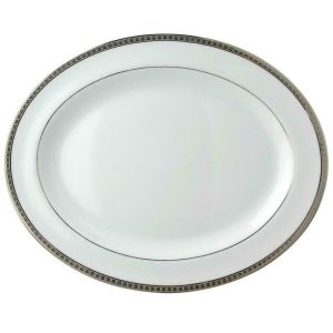 Athena Platinum Oval Platter - 15 In. by Bernardaud