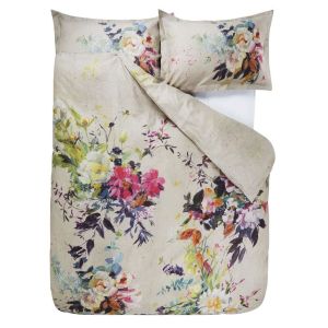 Aubriet Fuchsia Queen Duvet Cover by Designers Guild