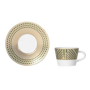 Augusta Set Of 2 Espresso Cups And Saucers by Bernardaud