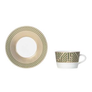 Augusta Set Of 2 Tea Cups And Saucers by Bernardaud