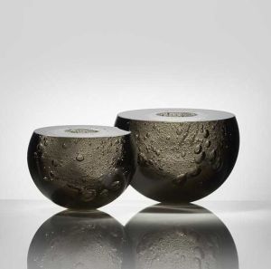 Baby Moon Bronze Small by Anna Torfs