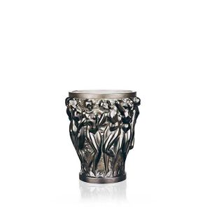 Bacchantes Small Vase Bronze by Lalique