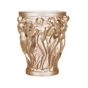 Bacchantes Vase Gold Luster by Lalique