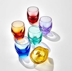 Bar Tumbler Set Of 6 Basic Colours by Moser