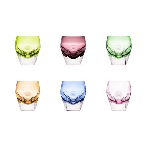 Bar Underlay Shot Glass Set Of 6 Underlay Colour by Moser