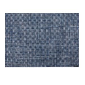 Basketweave Placemat Rectangular Denim by Chilewich