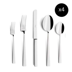 Bauhaus Polished 20 Pc Set by Cutipol