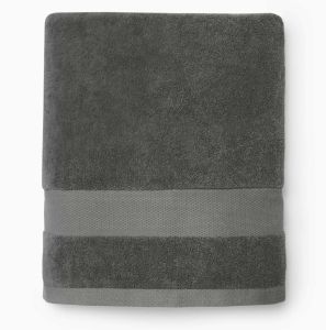 Bello Nuovo Charcoal Bath Towel by Sferra