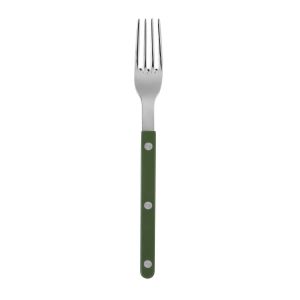 Bistrot Dark Green Dinner Fork by Sabre