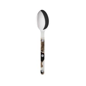 Bistrot Dune Black Dessert Spoon by Sabre