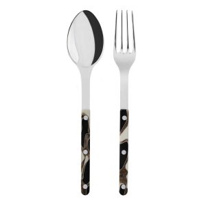 Bistrot Dune Black serving set by Sabre