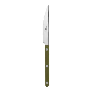 Bistrot Fern Green Dinner Knife by Sabre
