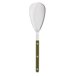 Bistrot Fern Green Rice Spoon by Sabre