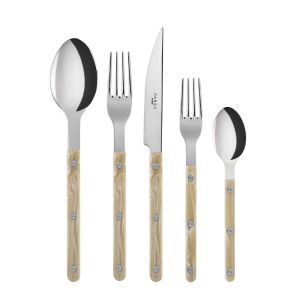 Bistrot Horn 5 pc place setting by Sabre