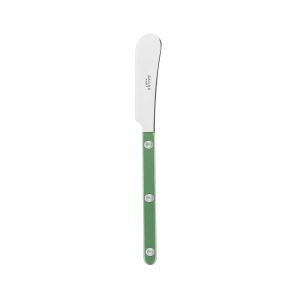 Bistrot Pearly Garden Green Butter Spreader by Sabre