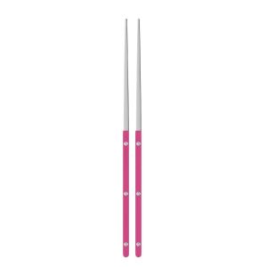 Bistrot Raspberry Chopstick Set by Sabre