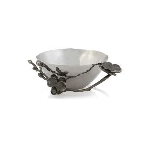 Black Orchid Nut Bowl by Michael Aram