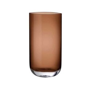 Blade Vase Tall Caramel by Nude Glass