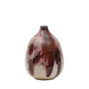 Bottle Vase Red Small by KH Wurtz