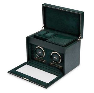 British Racing British Racing Double Watch Winder - Green by Wolf