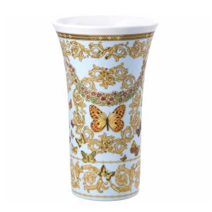 Butterfly Garden Large Vase, Porcelain by Versace