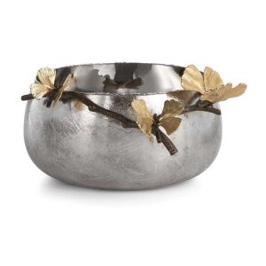 Butterfly Ginkgo Serve Bowl by Michael Aram