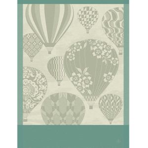 Cappadoce - Green Tea Towel by Le Jacquard Francais
