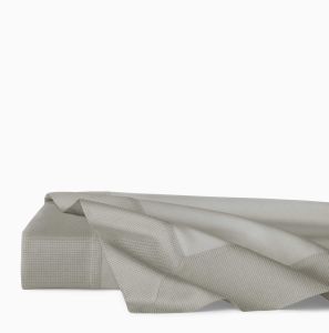 Carlotta Grey King Flat Sheet by Sferra