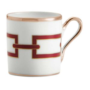 Catene Scarlatto Coffee Cup by Richard Ginori