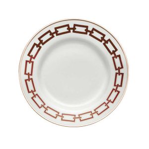Catene Scarlatto Dessert Plate by Richard Ginori