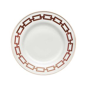 Catene Scarlatto Dinner Plate by Richard Ginori