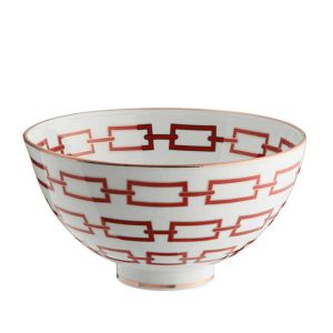 Catene Scarlatto Gio Ponti Bowl by Richard Ginori